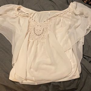 Studio Y sheer blouse.